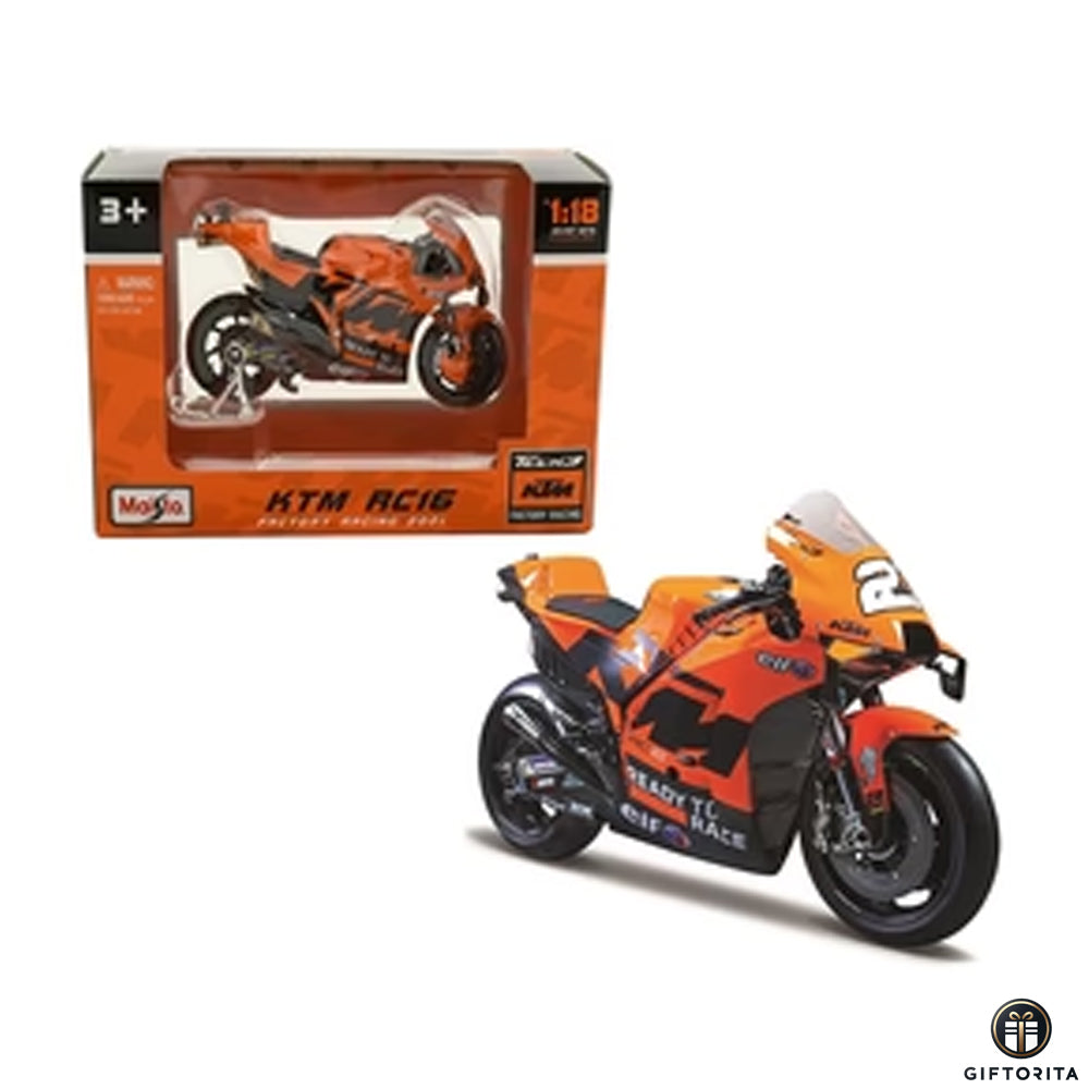 Die Cast 1:18 - Maisto - KTM RC16 Factory Racing 2021