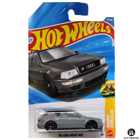 Hot Wheels Regular  Audi - '94 Audi Avant RS2 - 8/10 & 175/250 - Ash