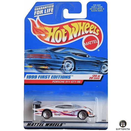 Hot Wheels Regular - 1999 First Editions - Porsche 911 GT1-98