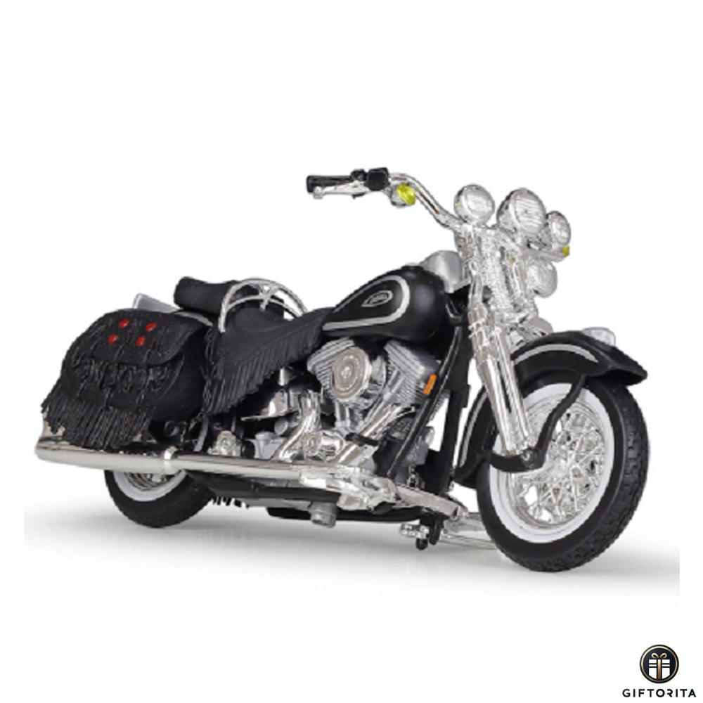 Die Cast 1:18 - Maisto - 1999 FLSTS Heritage Softail Springer