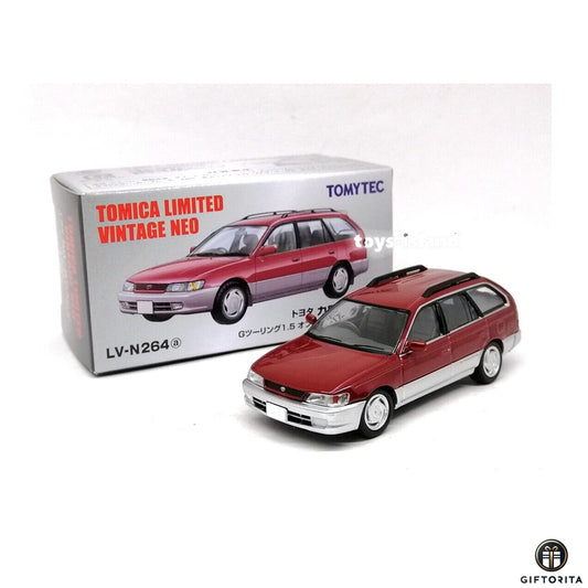 Tomica Limited Vintage 1:64 Die Cast # 264a - Toyota Corolla Wagon G-Touring 1.5
