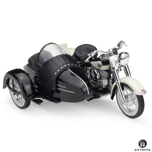 Die Cast 1:18 - Maisto Motor Harley-Davidson Cycles - HD Custom 1958 FLH DUO GLIDE