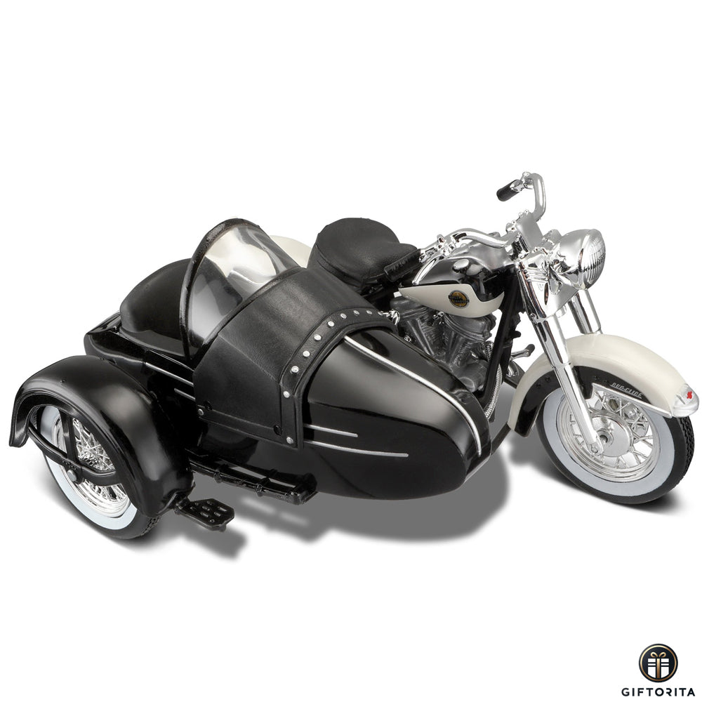 Die Cast 1:18 - Maisto Motor Harley-Davidson Cycles - HD Custom 1958 FLH DUO GLIDE