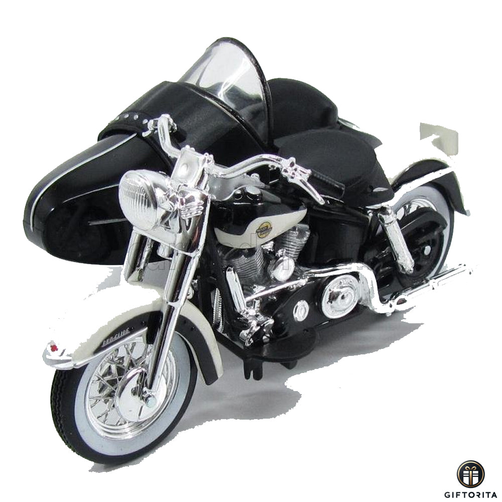 Die Cast 1:18 - Maisto Motor Harley-Davidson Cycles - HD Custom 1958 FLH DUO GLIDE