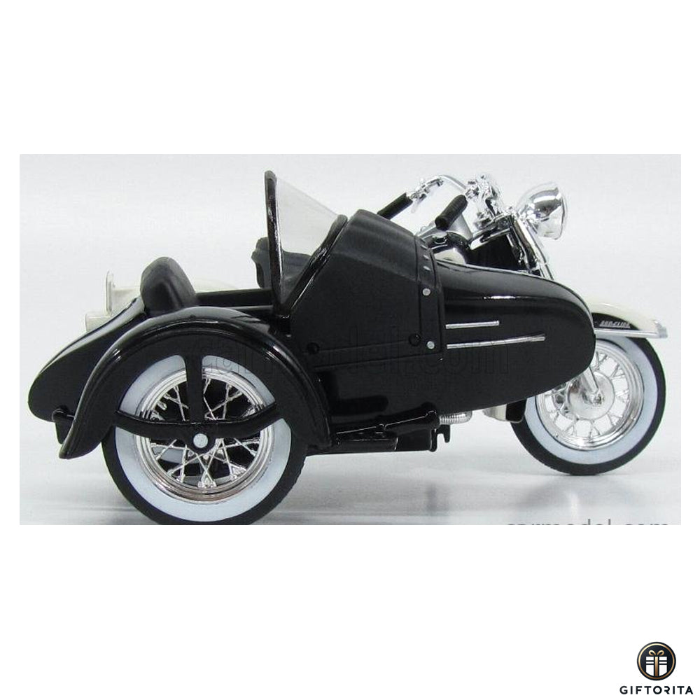 Die Cast 1:18 - Maisto Motor Harley-Davidson Cycles - HD Custom 1958 FLH DUO GLIDE