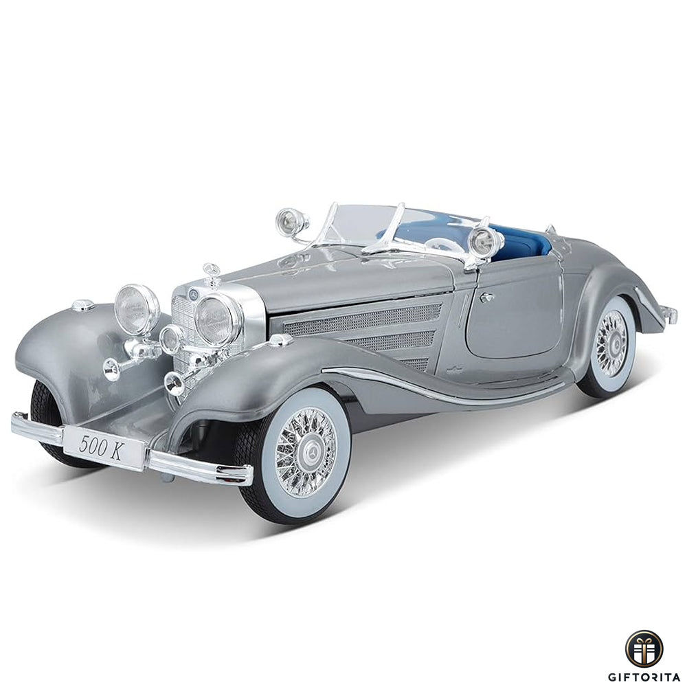 Die Cast 1:18 - Maisto - 1936 MERCEDES-BENZ 500K ROADSTER - PREMIERE EDITION (Without Box) (P01665)