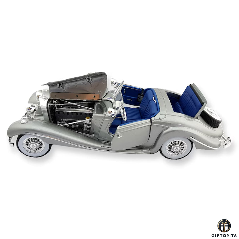 Die Cast 1:18 - Maisto - 1936 MERCEDES-BENZ 500K ROADSTER - PREMIERE EDITION (Without Box) (P01665)