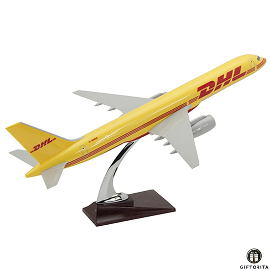 Plane Die Cast 1:144 (P01685) - DHL Airplane Model Plane # 18.5"