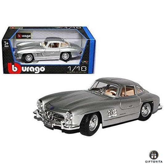 Die Cast 1:18 - Bburago - Mercedes-Benz 300 SL (1954) (P01666)