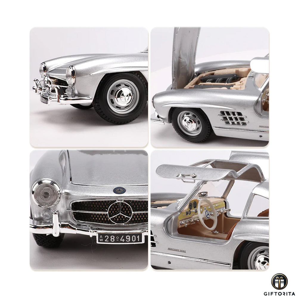 Die Cast 1:18 - Bburago - Mercedes-Benz 300 SL (1954) (P01666)