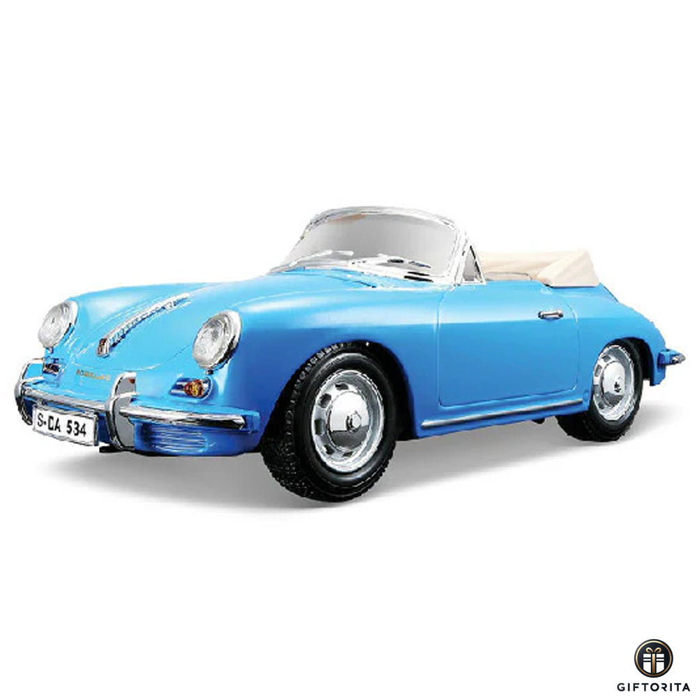 Die Cast 1:18 - Bburago - Porsche 356B Cabriolet (1961) (P01667)