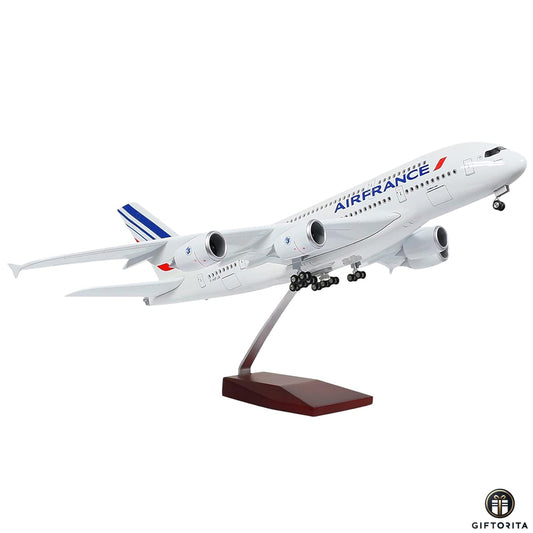 Plane Die Cast 1:158 (P01685) - Air France Airplane Model Plane # 18.5"