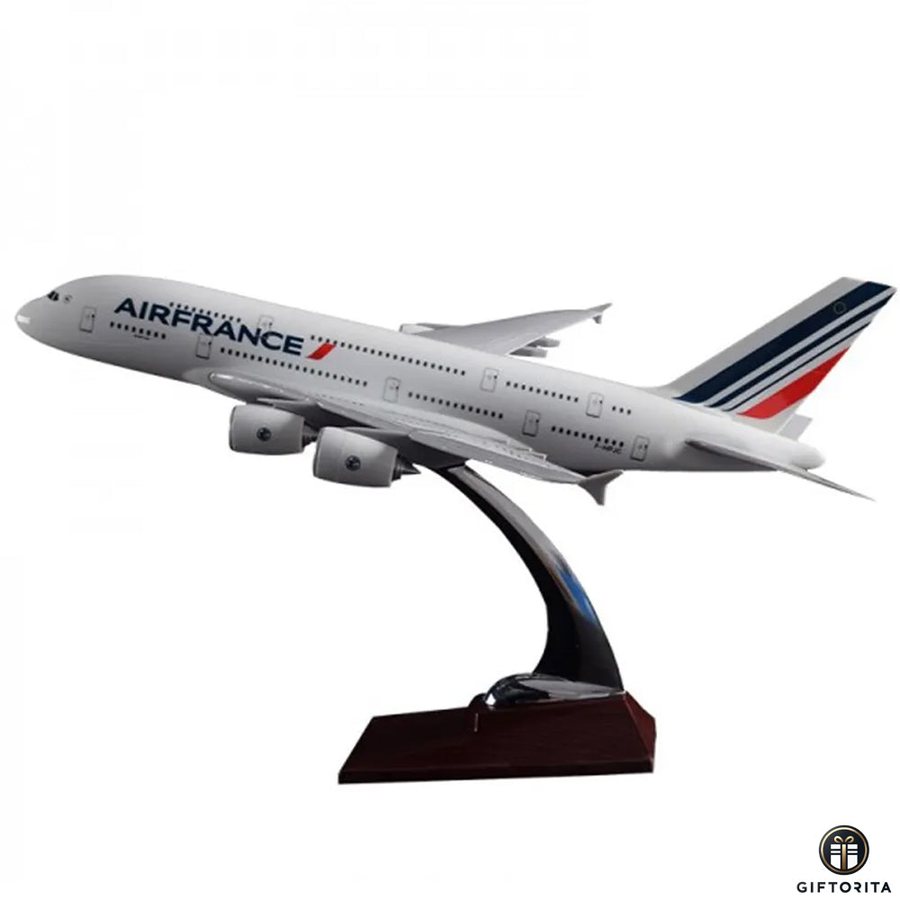 Plane Die Cast 1:158 (P01685) - Air France Airplane Model Plane # 18.5"