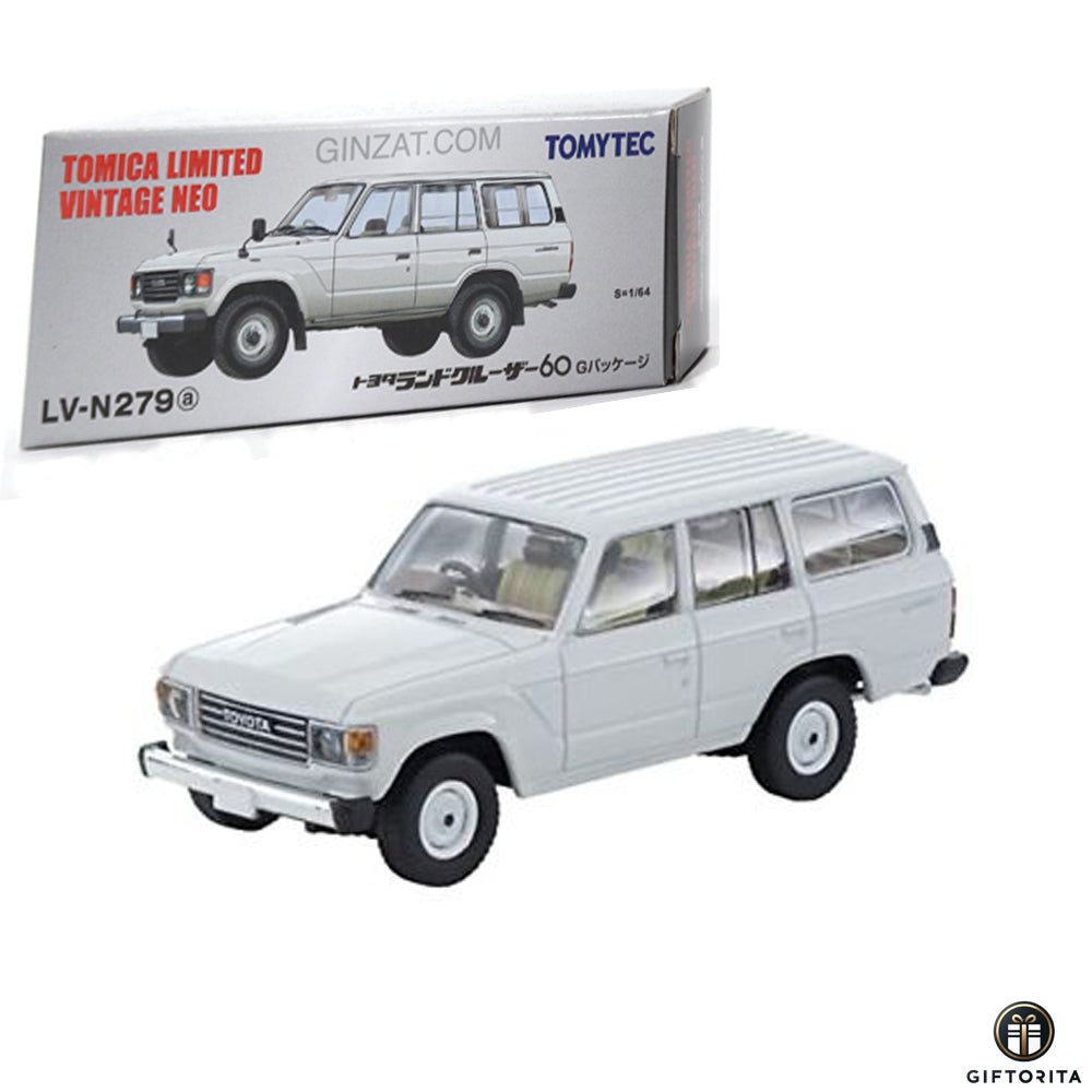 Tomica Limited Vintage 1:64 Die Cast # 279a Toyota Landcruiser 60