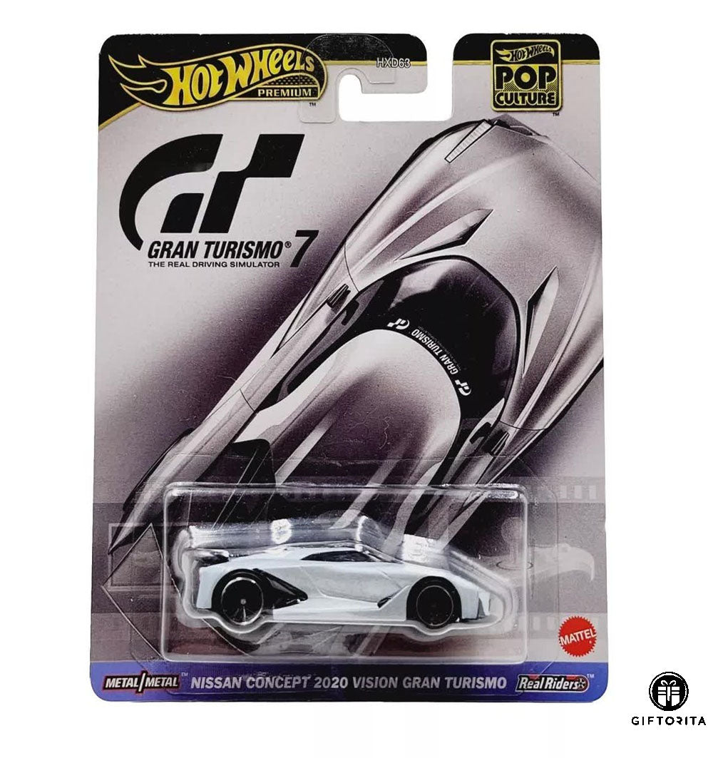 Hot Wheels Premium Single –Nissan Concept 2020 Vision Gran Turismo - pop Culture - Gran Turismo 7 - Ash