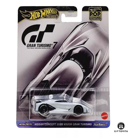 Hot Wheels Premium Single –Nissan Concept 2020 Vision Gran Turismo - pop Culture - Gran Turismo 7 - Ash