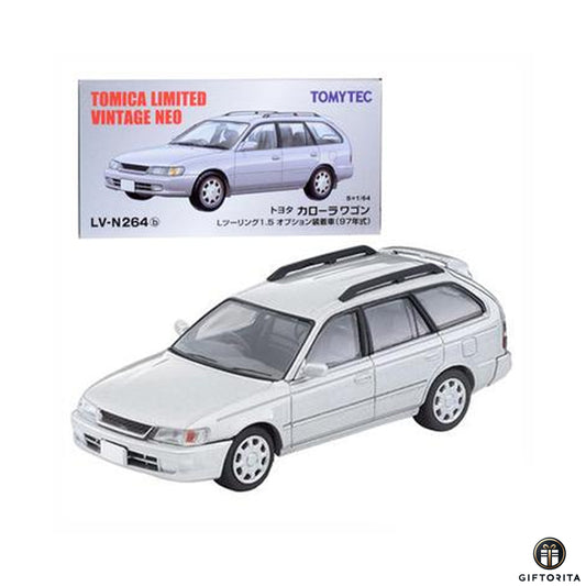 Tomica Limited Vintage 1:64 Die Cast # 264b - Toyota Corolla Wagon L-Touring 1.5