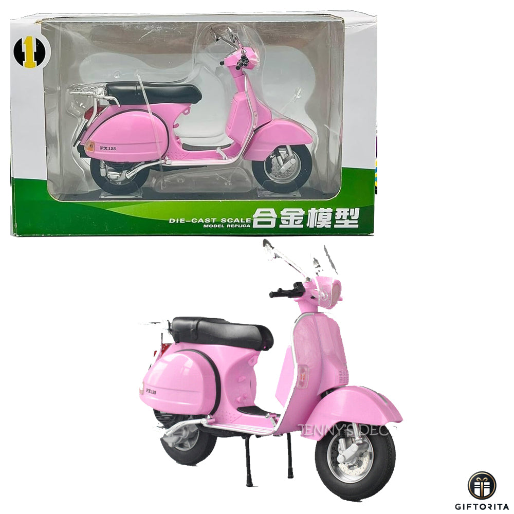 Die Cast 1:10 - Die Cast Scale Model Replica Vespa PX125