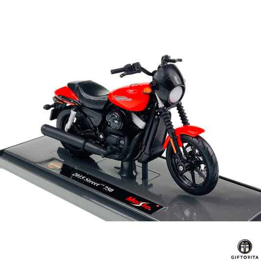 Die Cast 1:18 - Motor Harley-Davidson Cycles - Maisto 2015 Street 750