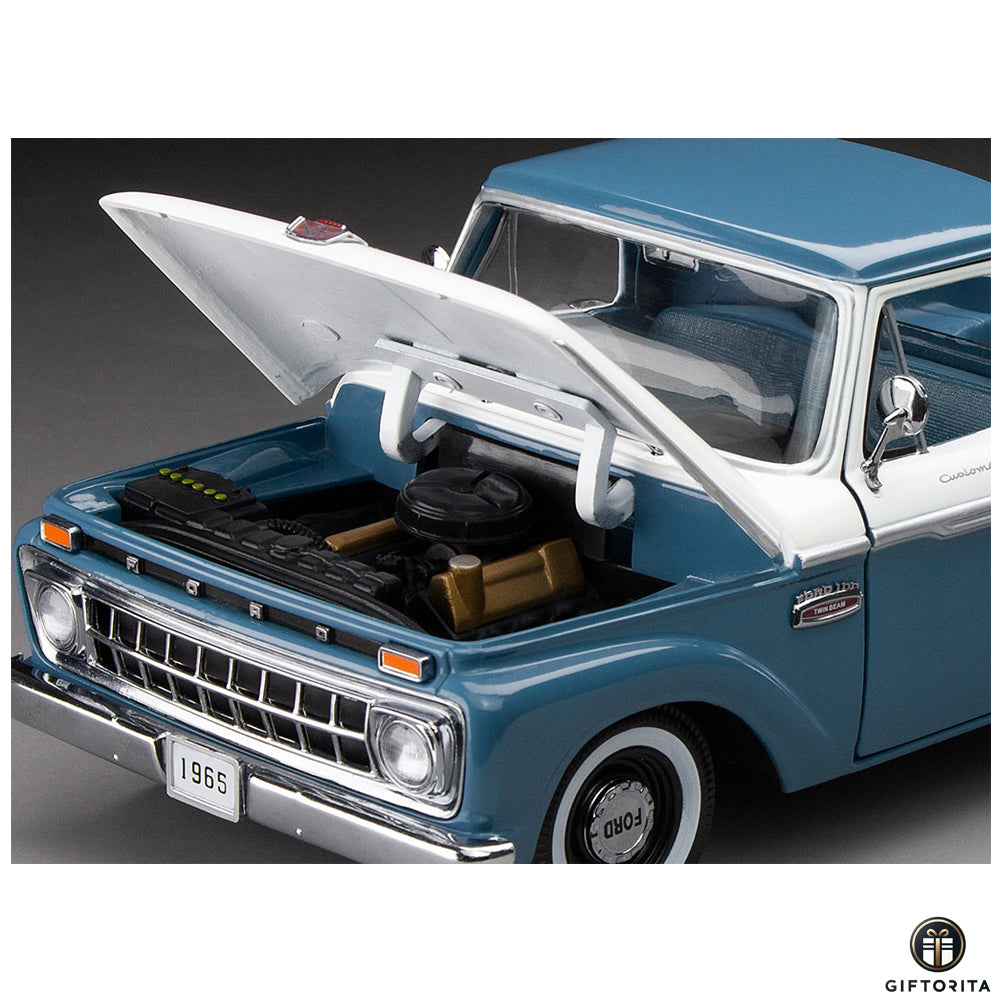 Die Cast 1:18 - Sunstar - 1965 Ford F-100 Custom Cab Pickup  (P01672)