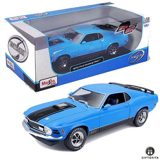 Die Cast 1:18 - Maisto - 1970 Ford Mustang Mach 1 (P01673)