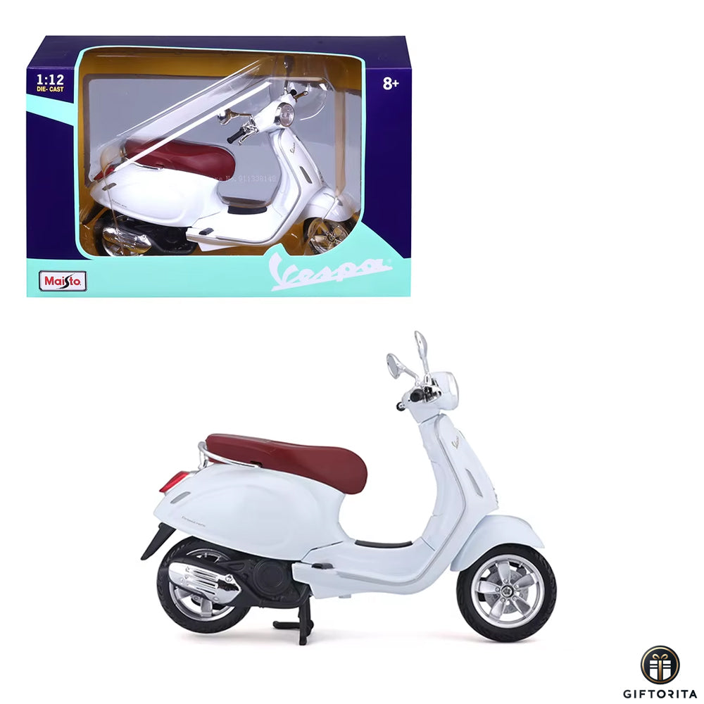 Die Cast 1:12 - Maisto - Vespa Pioggio Primavera 150 Scooter