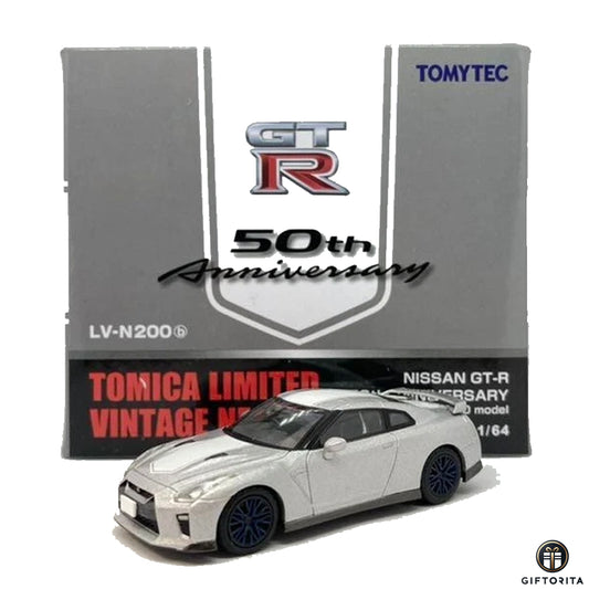 Tomica Limited Vintage 1:64 Die Cast # 200b - NISSAN GT-R 50th ANNIVERSARY 2020