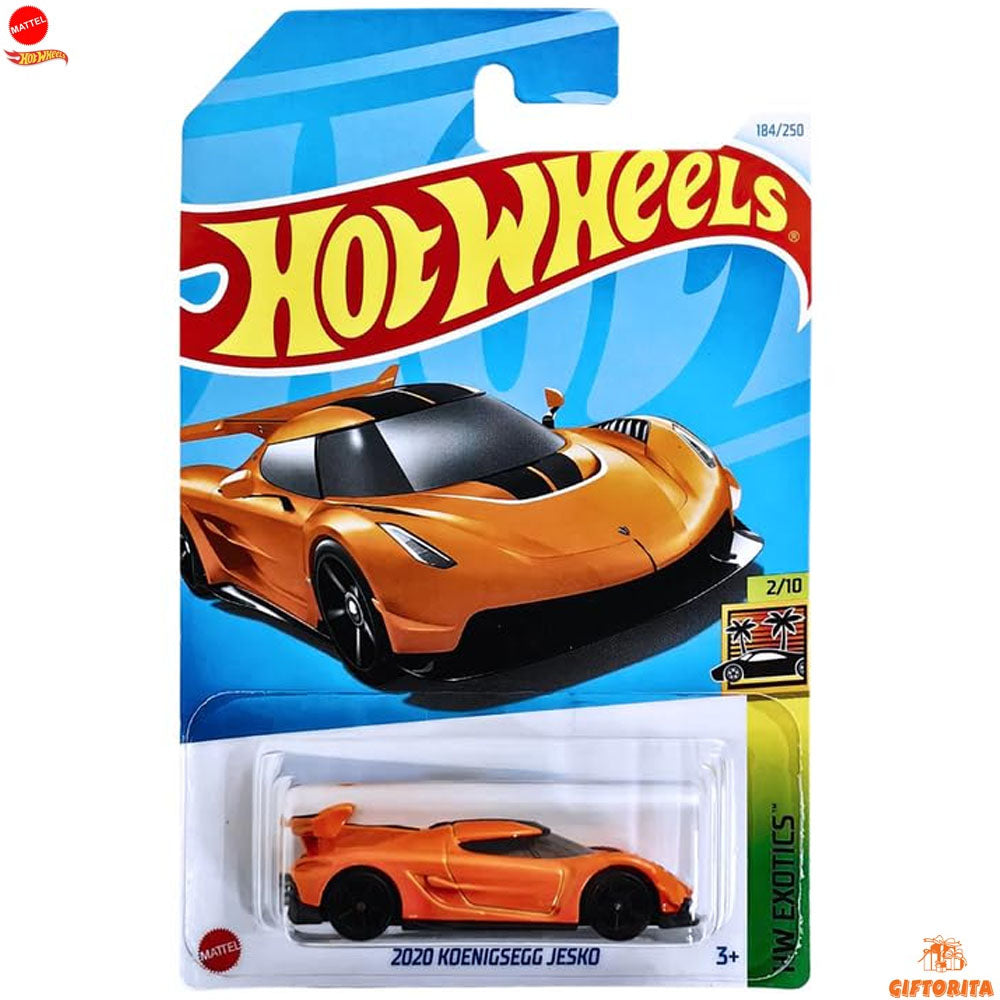 Hot Wheels Regular Jesko - 2020 Koenigsegg Jesko - 2/10 & 184/250 - Orange