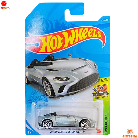 Hot Wheels Regular – Aston Martin V12 Speedster - 9/10 &243/250 - Silver