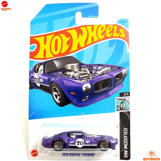 Hot Wheels Regular Pontiac – 1970 Pontiac Firebird – 2/5 & 18/250 – Purple