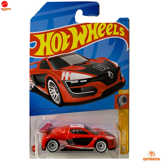 Hot Wheels Regular Renault – Renault Sport R.S 01 – 3/5 & 134/250 – Red