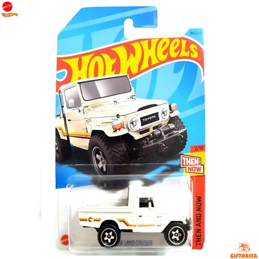 Hot Wheels Regular Toyota 2 – Toyota Land Cruiser – 2/10 & 194/250 – Off-White