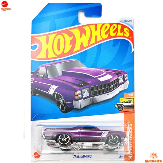 Hot Wheels Regular Camino – 71 EL Camino – 7/10 & 132/250 – Purple