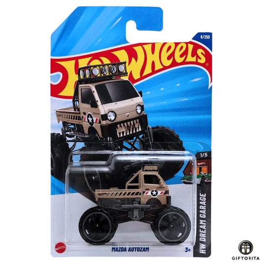 Hot Wheels Regular – Mazda Autozam - 1/5 & 8/250 - Brown