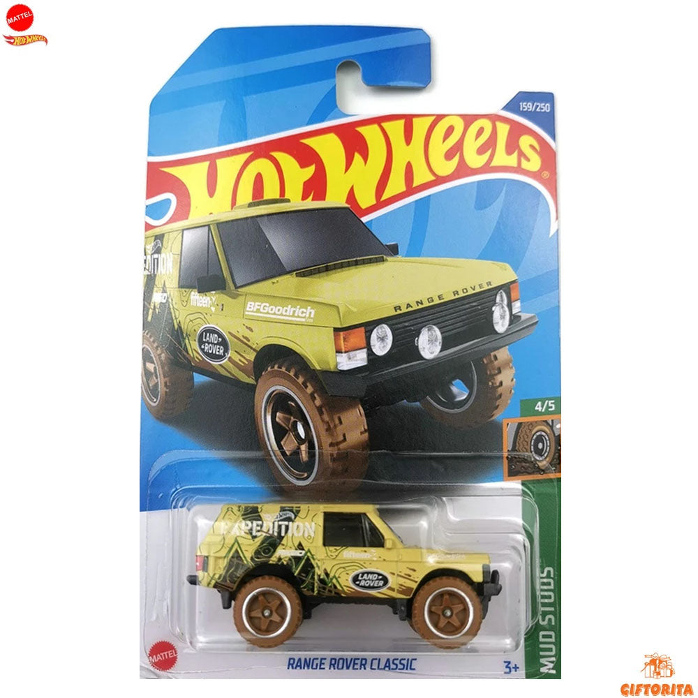 Hot Wheels Regular – Range Rover Classic – 4/5 &159/250 – Yellow