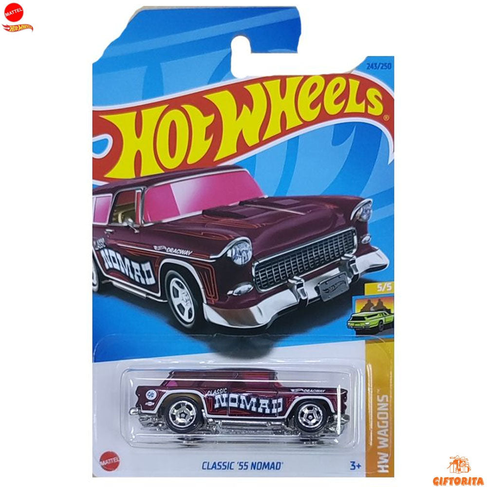 Hot Wheels Regular *AVRG - Classic SS Nomad - 5/5 & 243/250 - Maroon