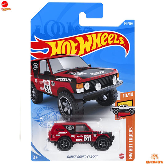 Hot Wheels Regular – Range Rover Classic – 10/10 & 245/250 - Red