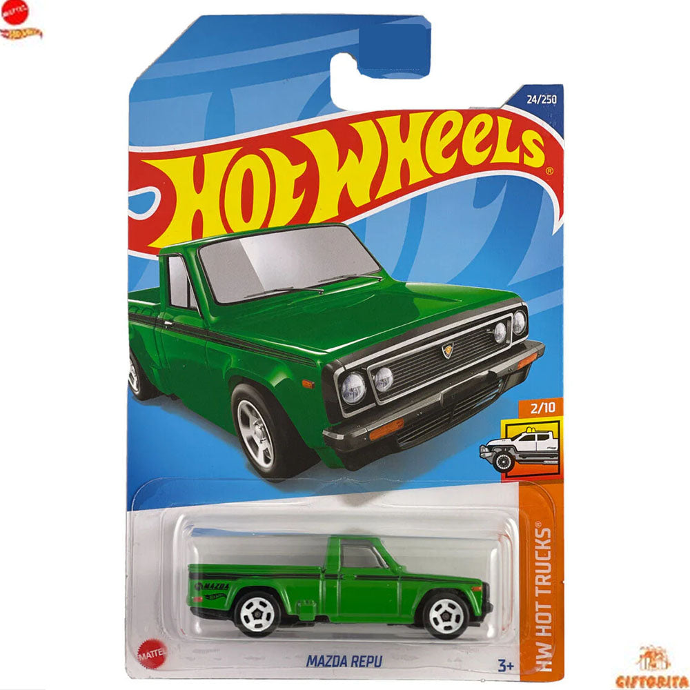 Hot Wheels Regular Mazda 1 – Mazda Repu - 2/10 & 24/250 - Green