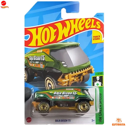 Hot Wheels Regular *AVRG – Baja Bison TS -7/10 &v 143/250 – Green