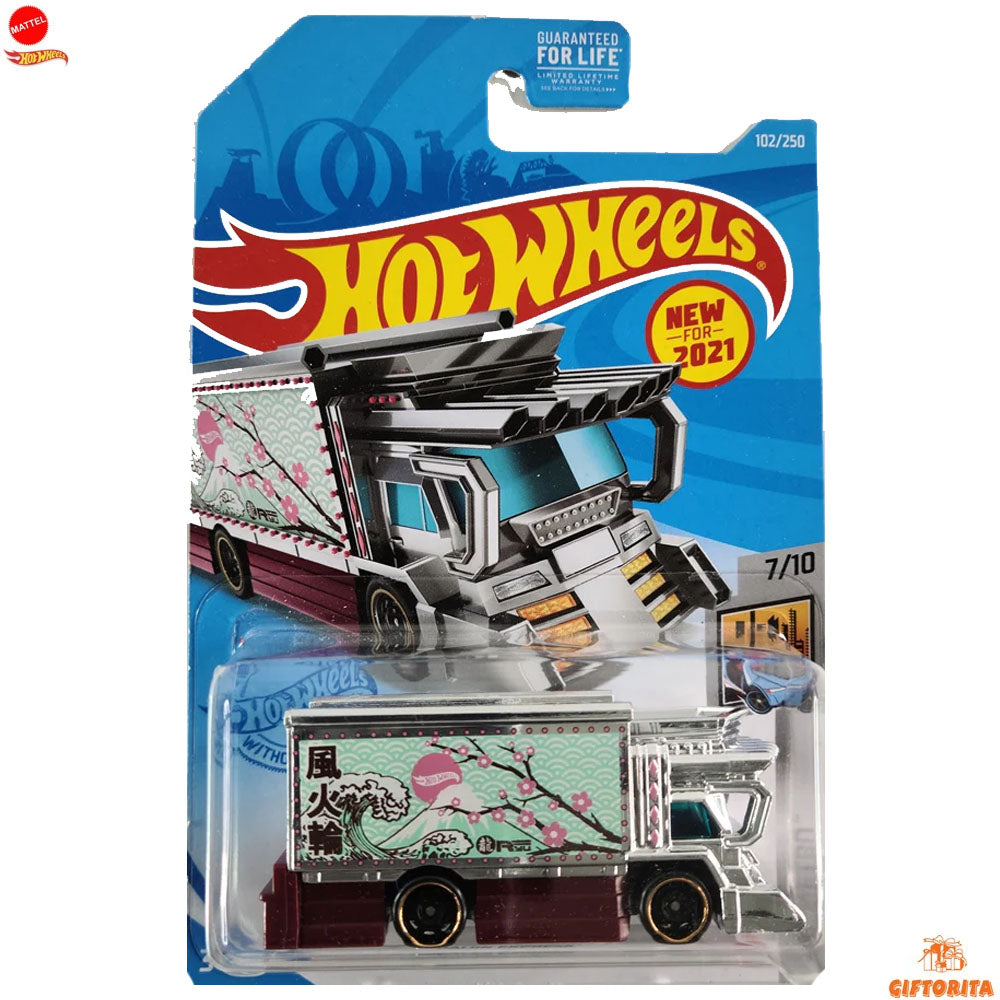 Hot Wheels Regular - Raijin Express - 7/10 & 102/250 - Silver