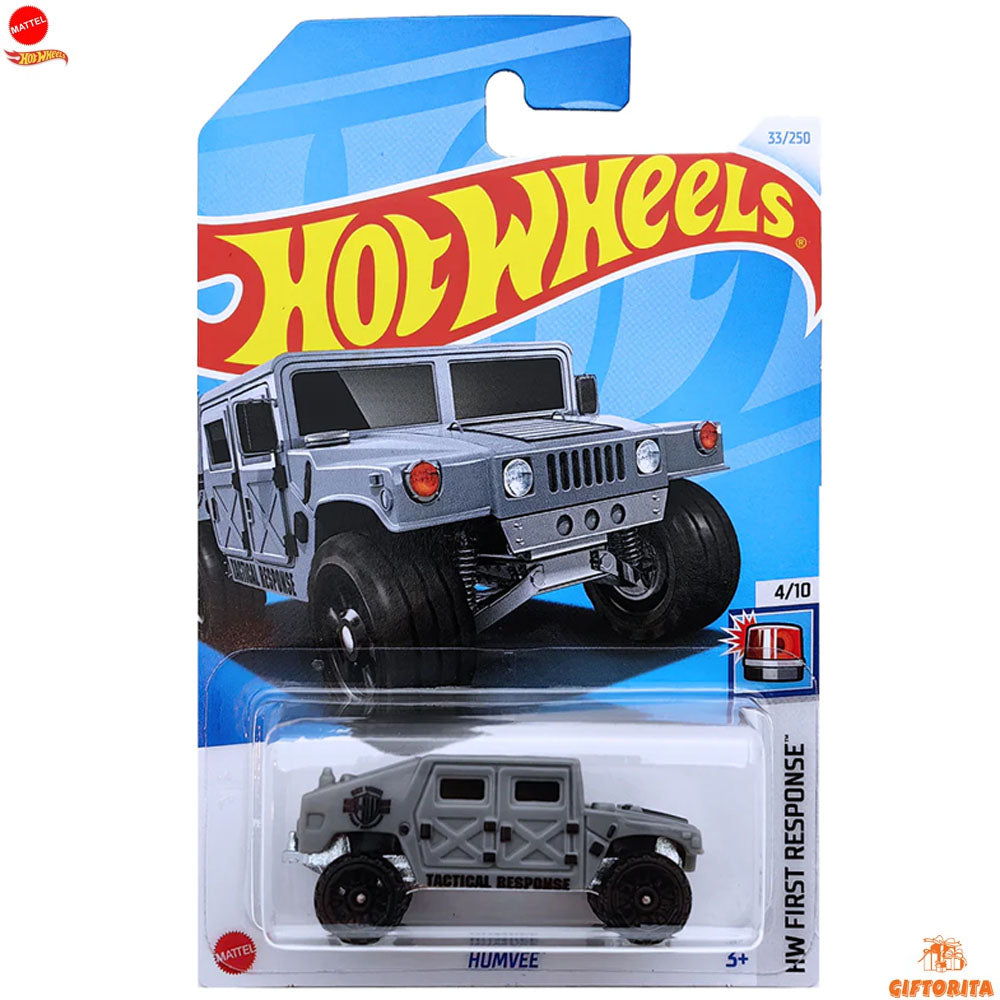 Hot Wheels Regular Humvee – HUMVEE – 4/10 & 33/250 – Gray