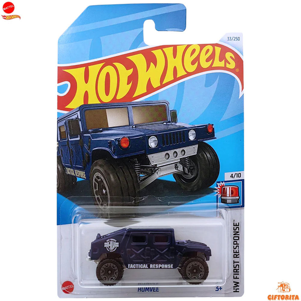 Hot Wheels Regular Humvee – Humvee – 4/10 & 33/250 – Blue