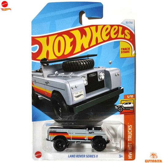 Hot Wheels Regular – Land Rover Series II – 5/10 & 92/250 – Gray