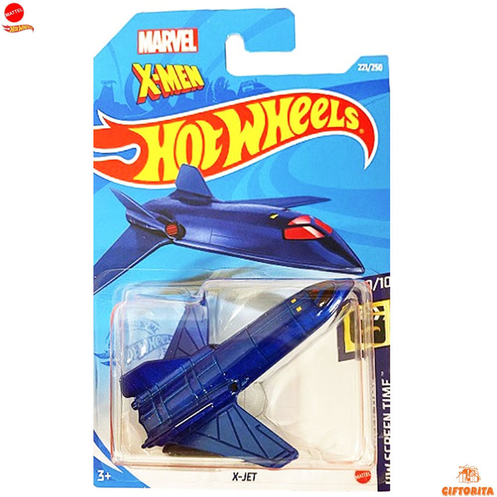 Hot Wheels Regular *AVRG – X-JET – 10/10 & 221/250 – Blue