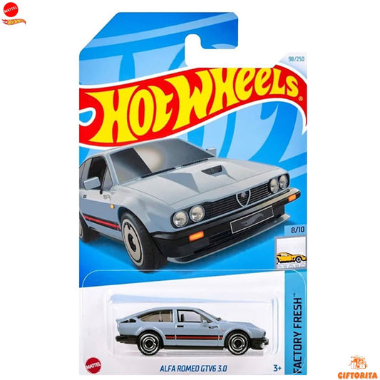 Hot Wheels Regular Alfa Romeo – Alfa Romeo GTV6 3.0 – 8/10 & 98/250 – Gray