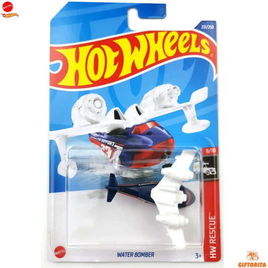 Hot Wheels Regular *AVRG – WATER BOMBER – 9/10 & 231/250 – White