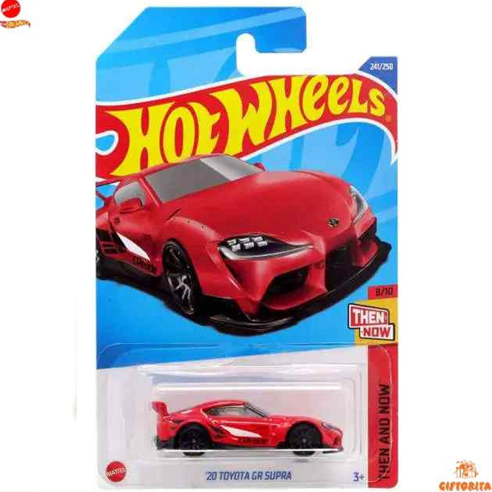 Hot Wheels Regular Toyota 1 – 20 Toyota GR Supra – 8/10 & 241/250 – Red