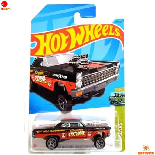 Hot Wheels Regular Mercury – 65 Mercury Comet Cyclone – 4/5 & 199/250 – Black & Red