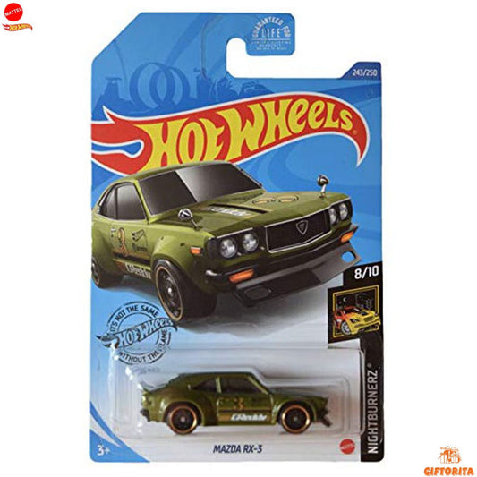 HOT WHEELS Regular Mazda 1 – Mazda RX-3 -8/10 & 243/250 - Green