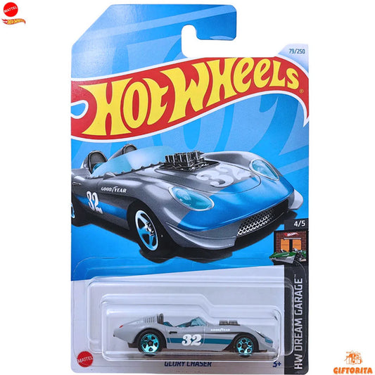 Hot Wheels Regular Glory Chaser – Glory Chaser – 4/5 & 79/250 – Gray & Blue Liner